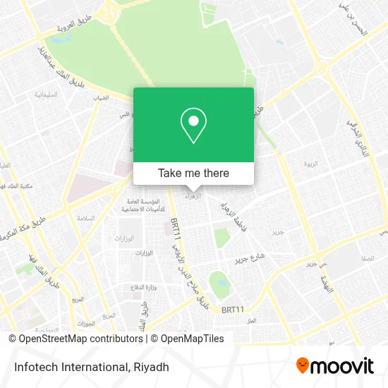 Infotech International map