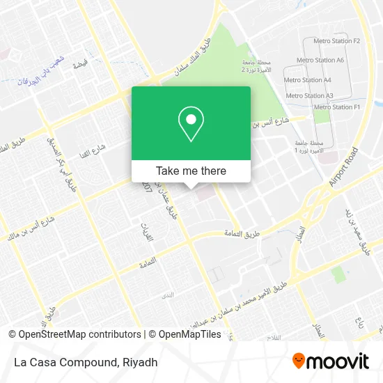 La Casa Compound map