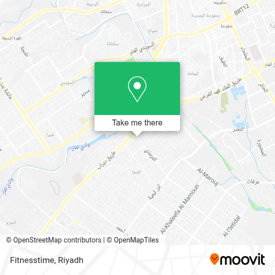 Fitnesstime map