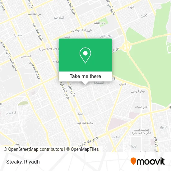 Steaky map