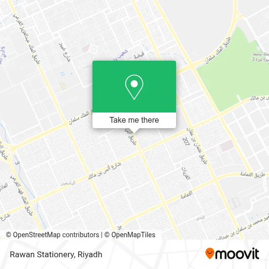 Rawan Stationery map