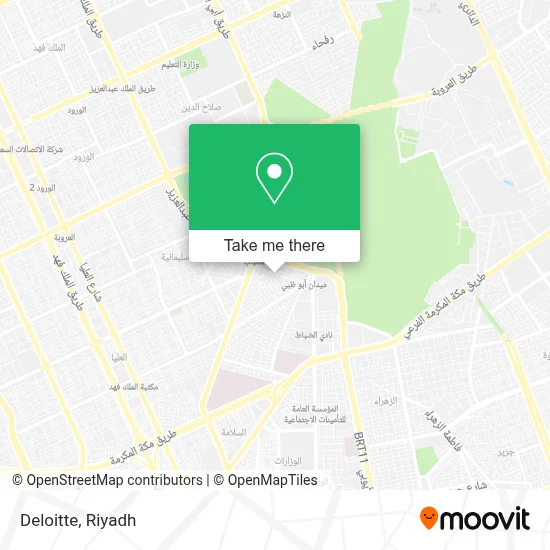 Deloitte map
