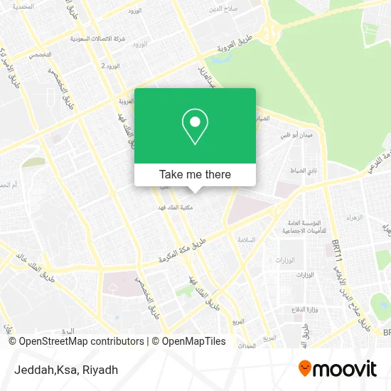 Jeddah,Ksa map