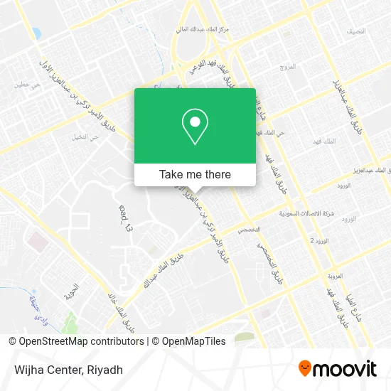 Wijha Center map