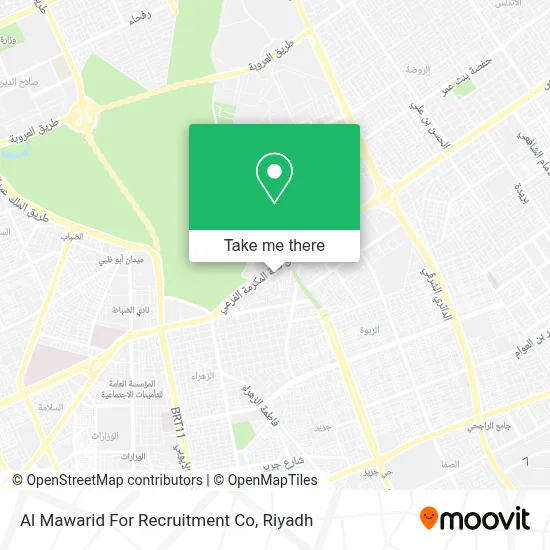 Al Mawarid For Recruitment Co map