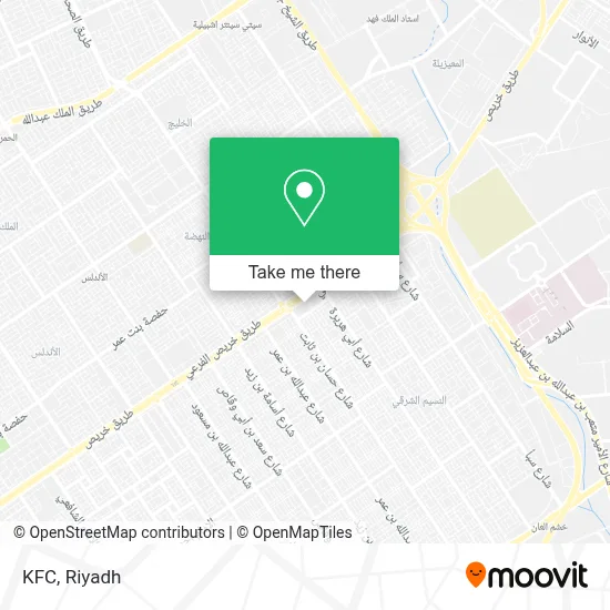 KFC map