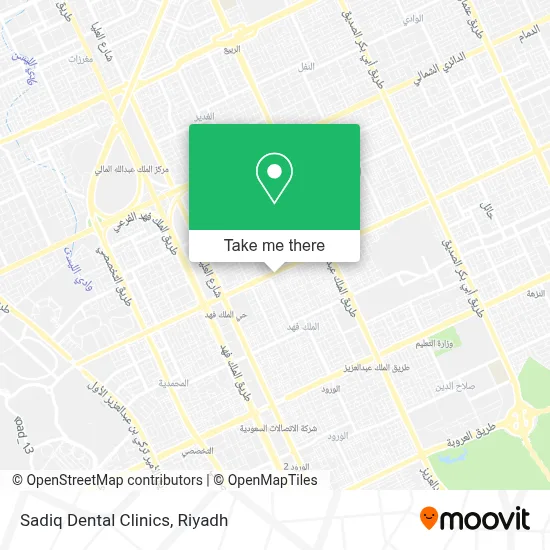 Sadiq Dental Clinics map