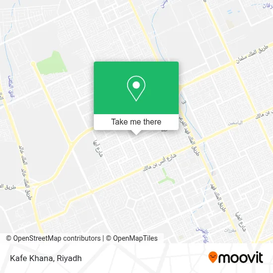 Kafe Khana map