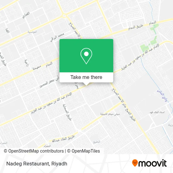 Nadeg Restaurant map