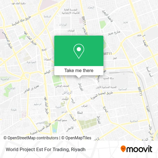 World Project Est For Trading map
