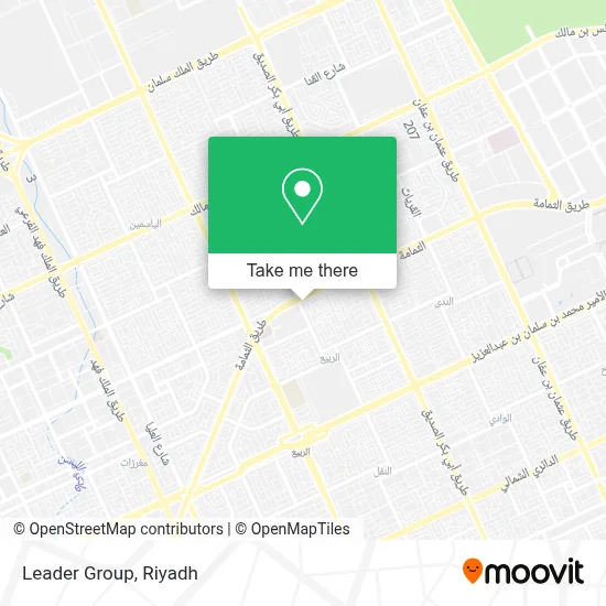 Leader Group map