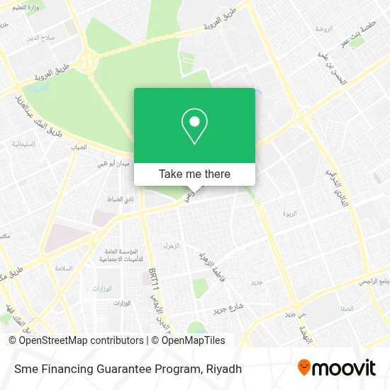 Sme Financing Guarantee Program map