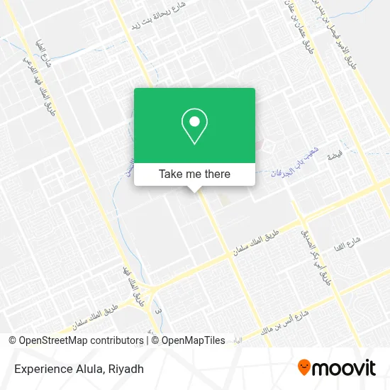 Experience Alula map