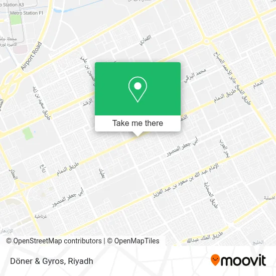 Döner & Gyros map