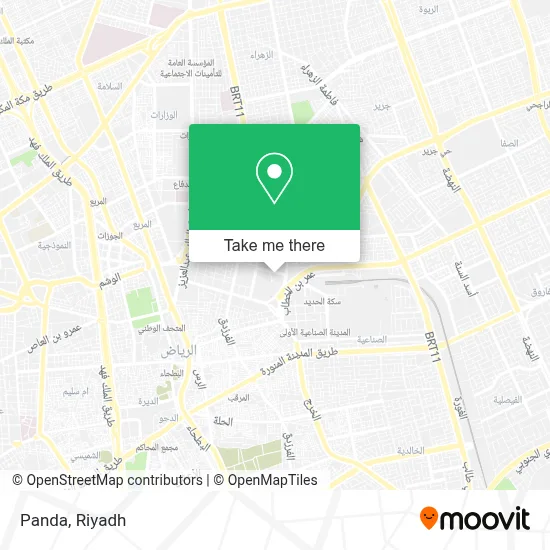 Panda map
