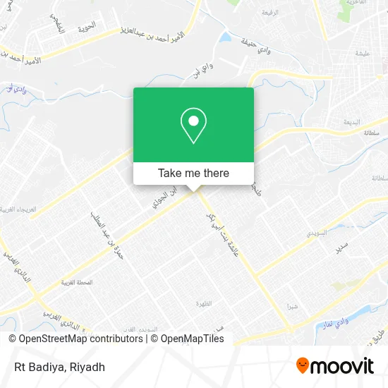 Rt Badiya map