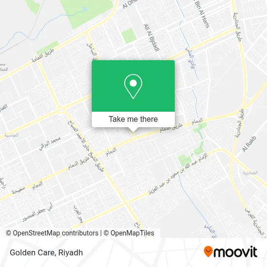 Golden Care map