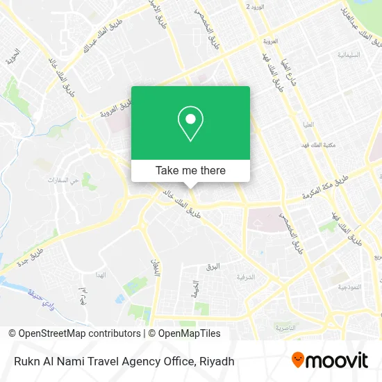 Rukn Al Nami Travel Agency Office map
