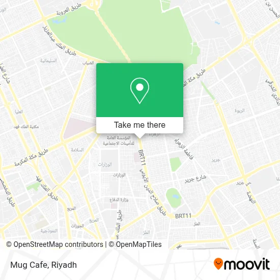 Mug Cafe map