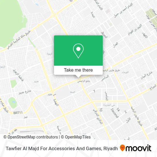 Tawfier Al Majd For Accessories And Games map