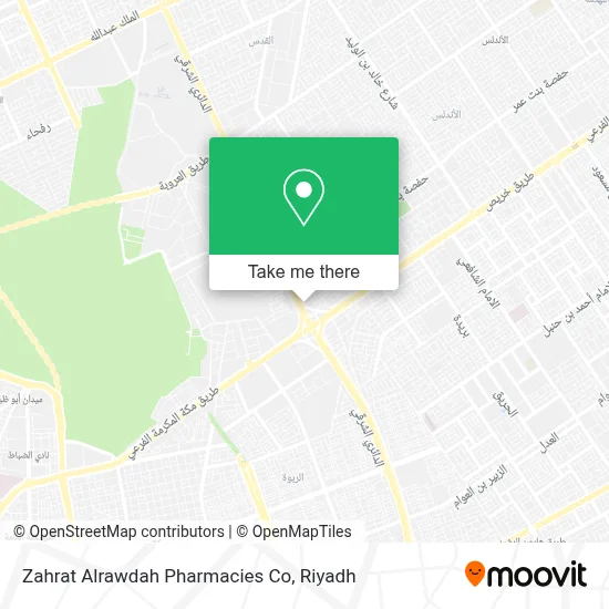 Zahrat Alrawdah Pharmacies Co map