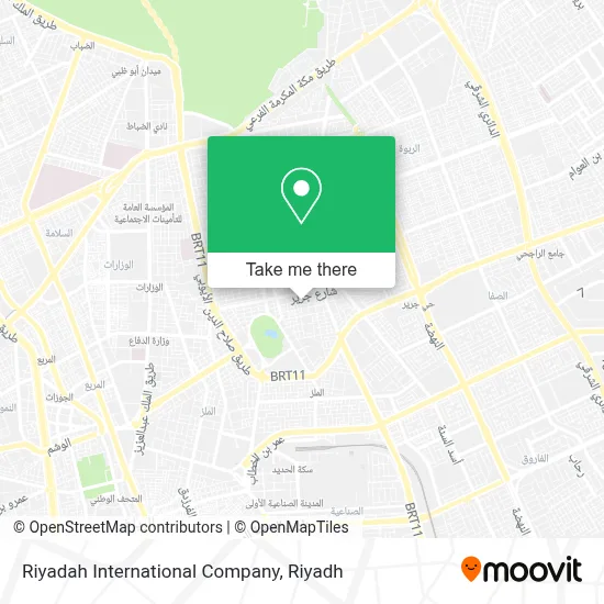 Riyadah International Company map