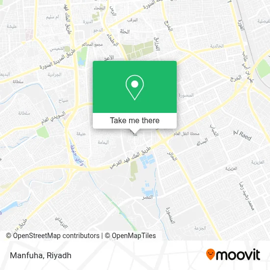 Manfuha map