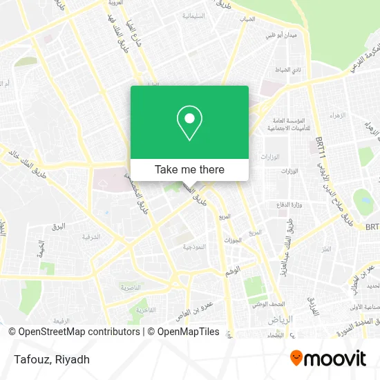 Tafouz map