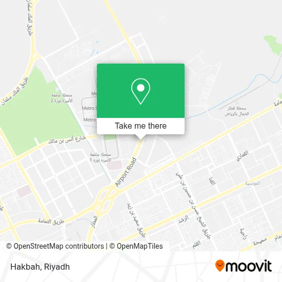 Hakbah map