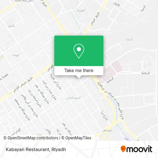 Kabayan Restaurant map
