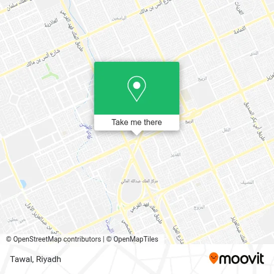 Tawal map
