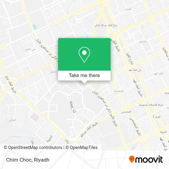 Chim Choc map