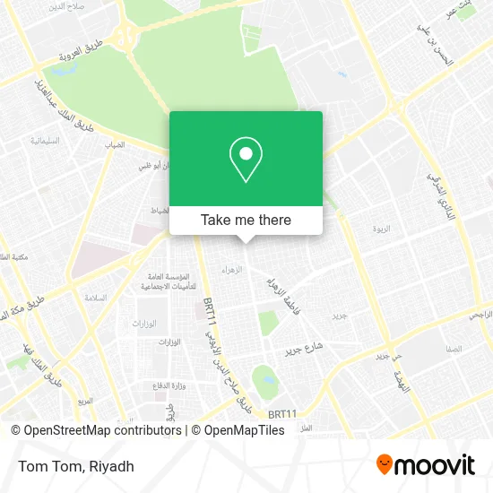 Tom Tom map