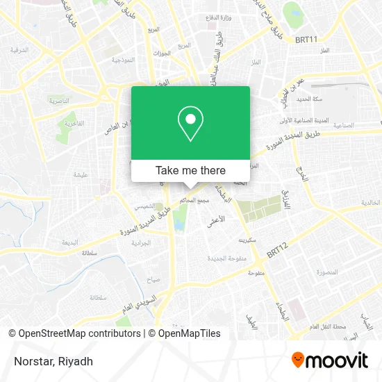 Norstar map