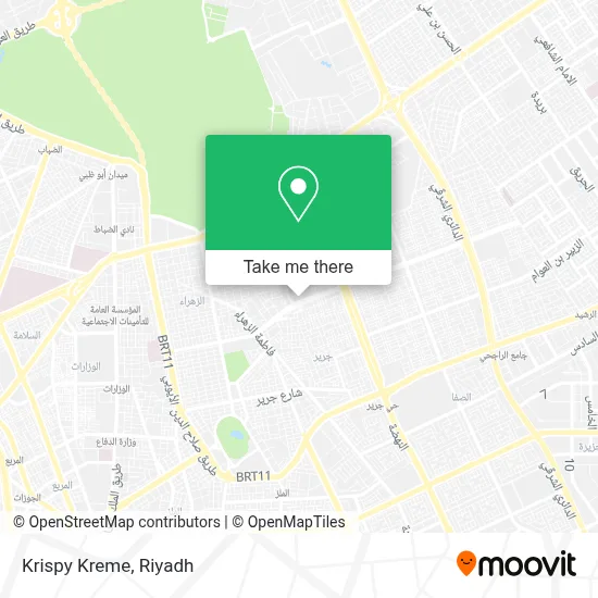 Krispy Kreme map