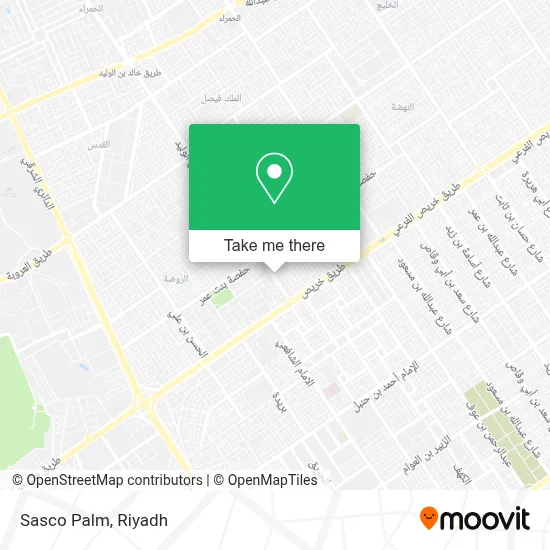 Sasco Palm map