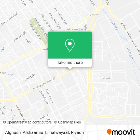 Alghusn_Alshaamiu_Lilhalwayaat map