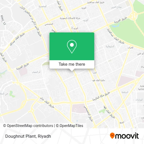 Doughnut Plant map