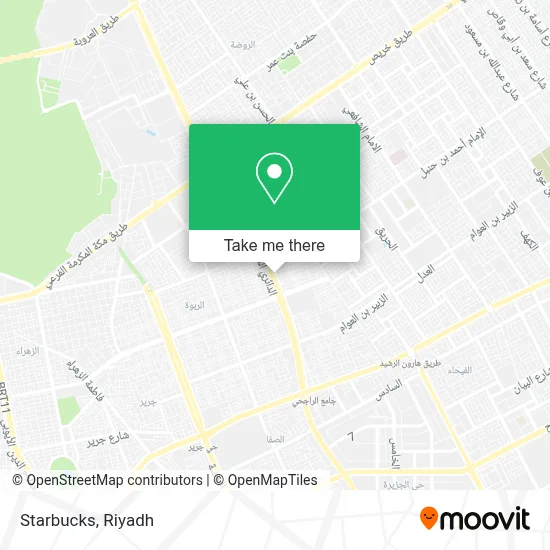 Starbucks map