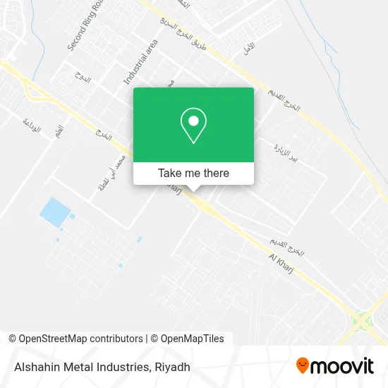 Alshahin Metal Industries map