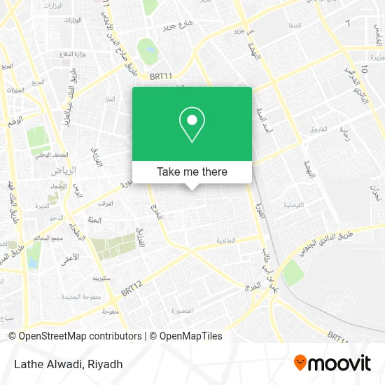 Lathe Alwadi map