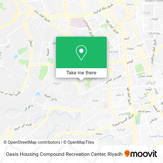 Oasis Housing Compound Recreation Center map