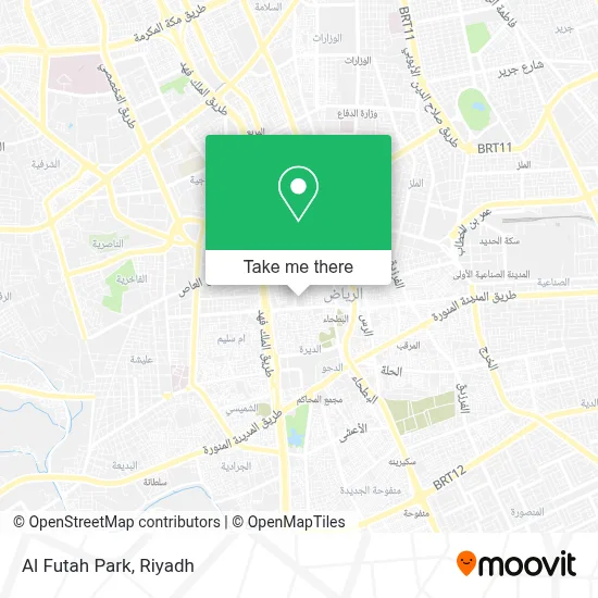 Al Futah Park map