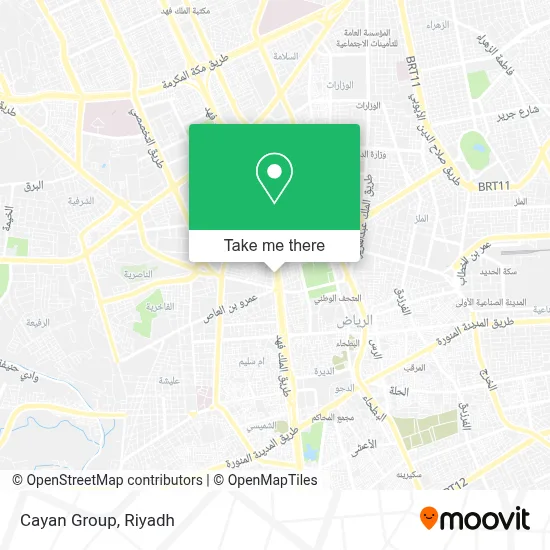 Cayan Group map