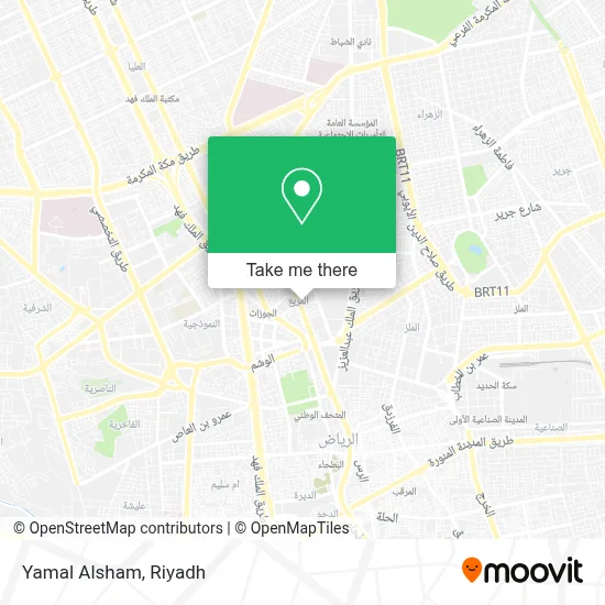 Yamal Alsham map