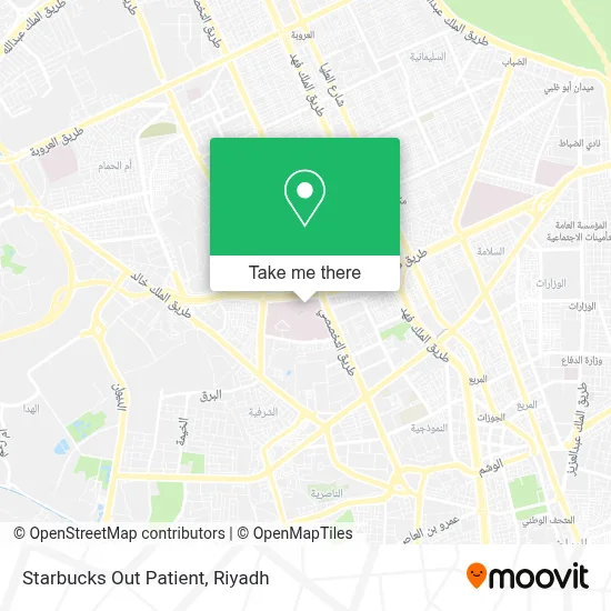 Starbucks Out Patient map