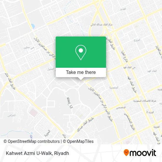 Kahwet Azmi U-Walk map