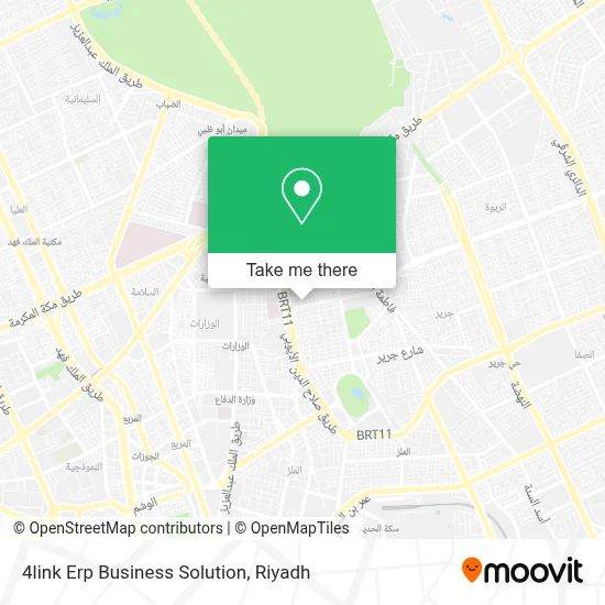 4link Erp Business Solution map