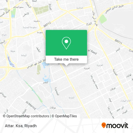 Attar. Ksa map