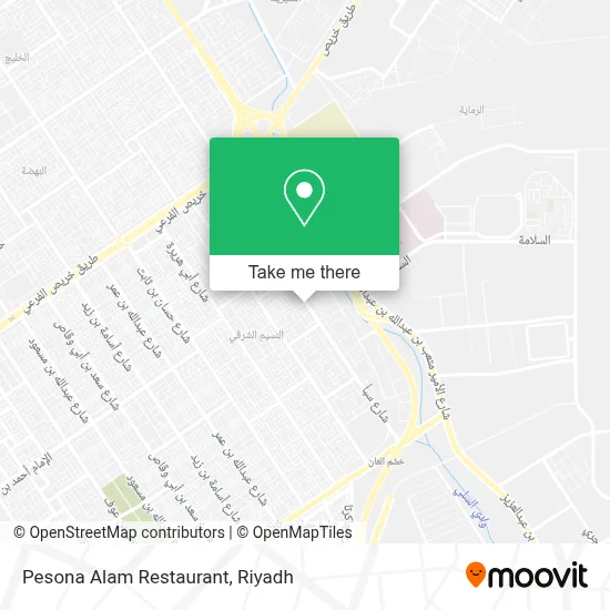Pesona Alam Restaurant map
